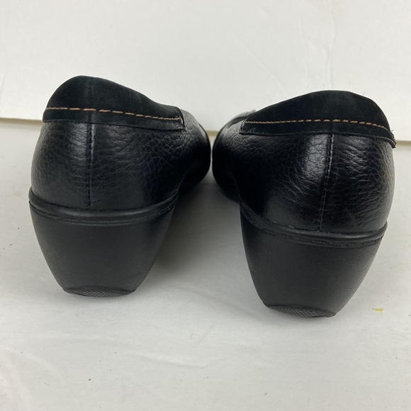 Clarks Bendables Slip On Shoes, Black Size 8 - Picture 3 of 10